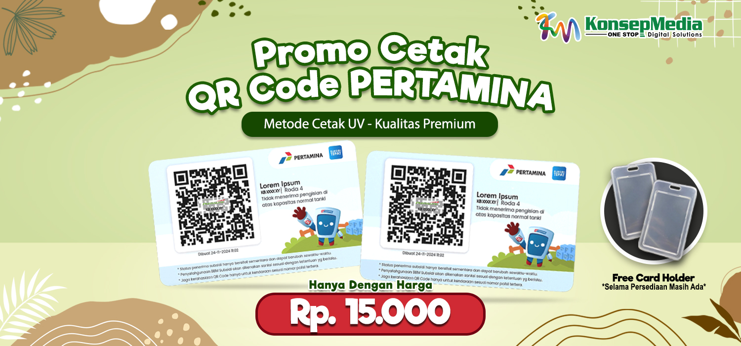 PROMO Cetak QR Code Pertamina